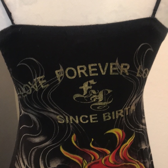 Coco Spaghetti Strap Shirt Dress size Small - Picture 6 of 10